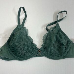 Auden Lace Bralette in Teal